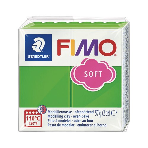 Askartelumassa Staedtler fimo vihreä, hinta 2,34€