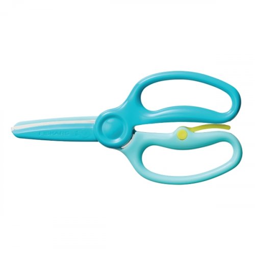 Fiskars harjoitussakset, turkoosi, hinta 4,51€