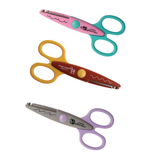 Fiskars kidzors saksisetti, eläintarhakuvio 3kpl, hinta 7,11€