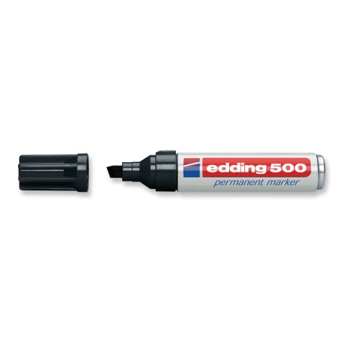 Huopakynä Edding 500 viisto 2-7mm permanent musta, hinta 4,01€
