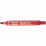 Huopakynä Pentel n60 viisto 1-5 mm permanent punainen