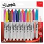Huopakynä Sharpie fine pyöreä 0,9mm värilajitelma 18kpl