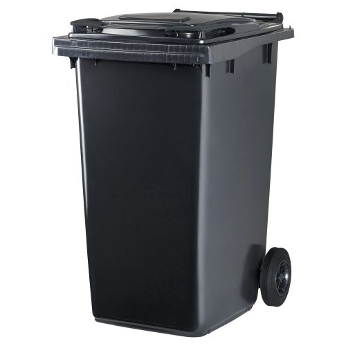 Jäteastia Citec pyörillä 240l musta, hinta 121,31€