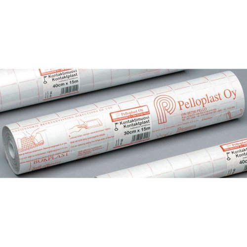 Kirjamuovi 75mic 40cm x 15m pp kirkas, hinta 17,30€