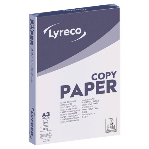 Kopiopaperi Lyreco a3 80g, hinta 12,73€