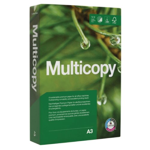 Kopiopaperi Multicopy a3 80g 500kpl, hinta 19,88€