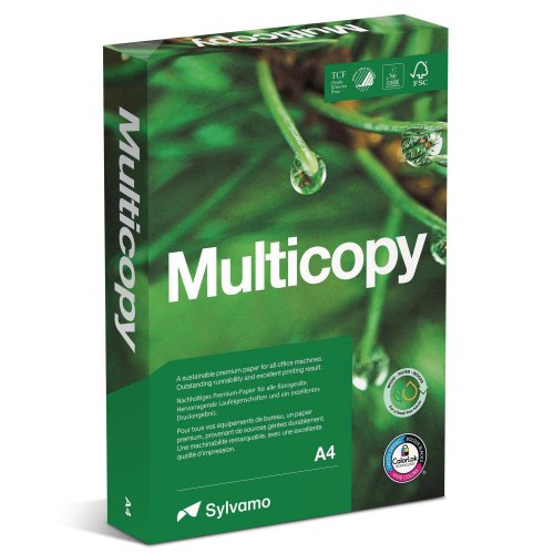 Kopiopaperi Multicopy a4 160g, hinta 5,75€