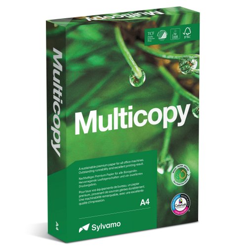 Kopiopaperi Multicopy a4 80g 2500kpl, hinta 51,30€