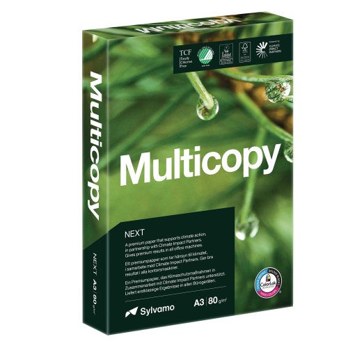 Kopiopaperi Multicopy next a3 80g 500kpl, hinta 20,81€