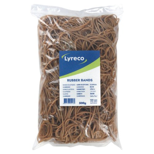 Kumilenkki Lyreco 120x2mm 500 g, hinta 11,96€