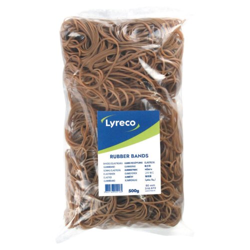 Kumilenkki Lyreco 80x2mm 500 g, hinta 30€
