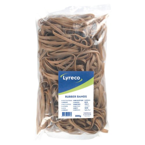 Kumilenkki Lyreco leveä 100x5mm 500 g, hinta 23,80€
