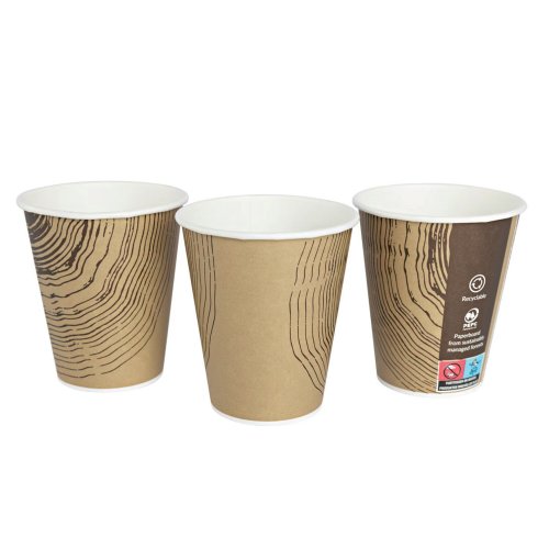 Kuumakuppi Menu 350ml ruskea 75kpl, hinta 14,94€