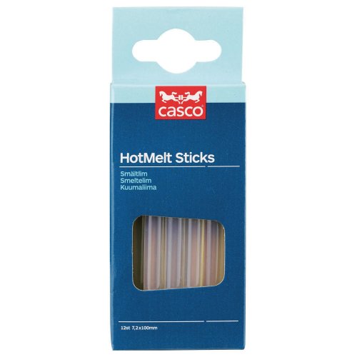 Kuumaliimapuikko Casco 7,2x100mm 12kpl, hinta 8,98€