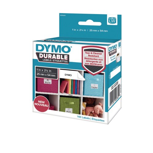 Nauha Dymo® durable lw 25mm x 54mm 160kpl, hinta 33,40€