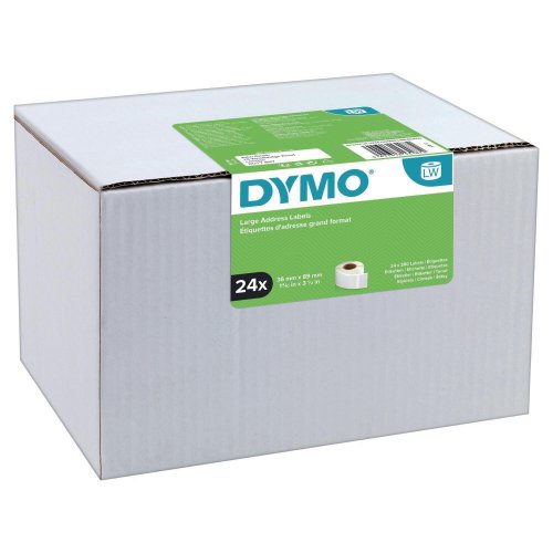 Nauha Dymo® lw 89 x 36mm osoitetarra 24kpl, hinta 303,37€