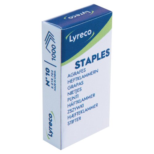Niitti Lyreco no10 1000kpl, hinta 0,34€
