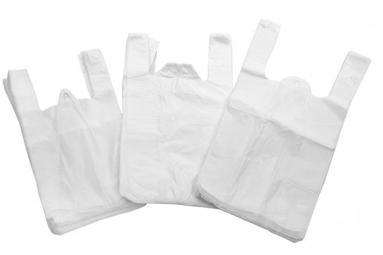 Ohut muovikassi 30 x 55 cm valkoinen 200 kpl, hinta 7,98€