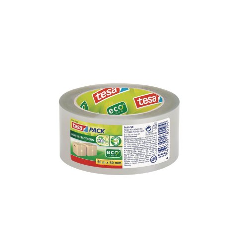 Pakkausteippi Tesa® 58297 pet 50mm x 66m kirkas, hinta 11,57€
