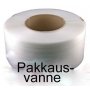 Pakkausvanne yksi valkoinen vanne