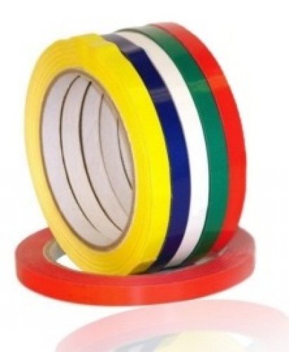 Pussinsulkijan teippi 12 mm 66 m rulla - Keltainen, hinta 1,57€