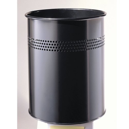 Roska-astia metalli 14,7l musta, hinta 18,68€