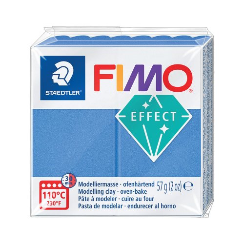 Staedtler fimo effect muovailumassa, 57 g, 31 metalli sininen, hinta 2,70€