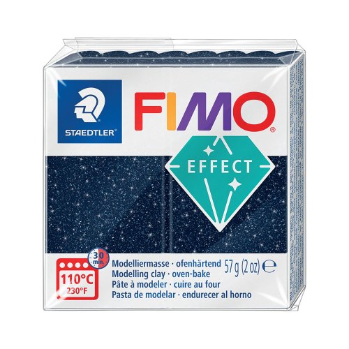 Staedtler fimo effect muovailumassa, 57 g,352 galaxy sininen, hinta 2,70€