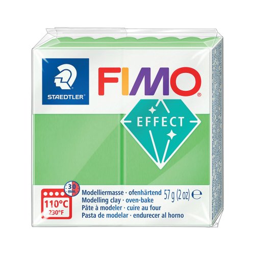 Staedtler fimo effect muovailumassa, 57 g, 501 neonvihreä, hinta 2,70€