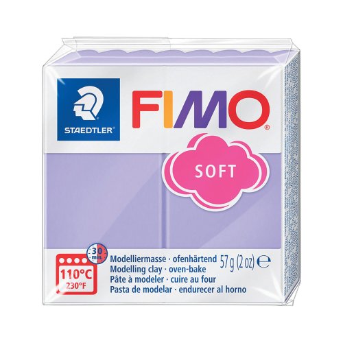 Staedtler fimo soft muovailumasssa, 57 g, 605 liila, hinta 2,70€