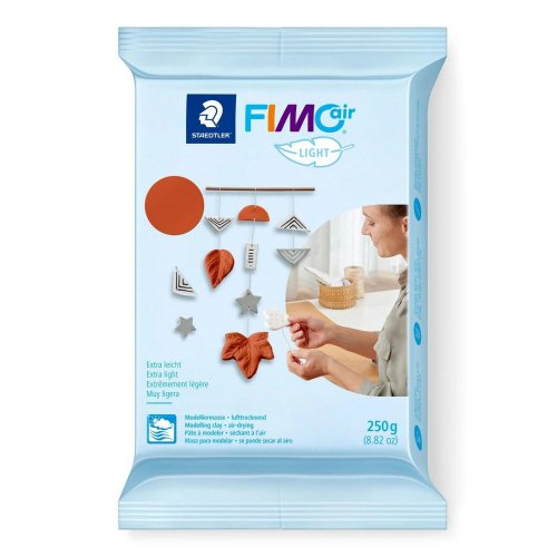 Staedtler fimoair light muovailumassa 250 g terrakotta, hinta 6,14€