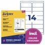 Tarra Avery l7063 heavy duty 99,1 x 38,1 mm