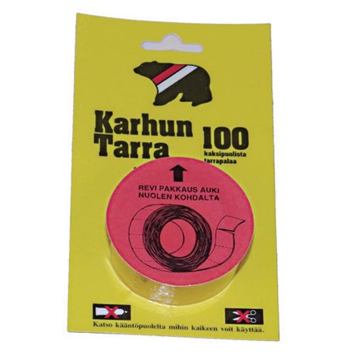 Tarra Karhun kiinnitysteippi 20 x 25mm 100kpl, hinta 6,10€