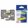 Tarranauha Brother tze-621 9mm musta/keltainen