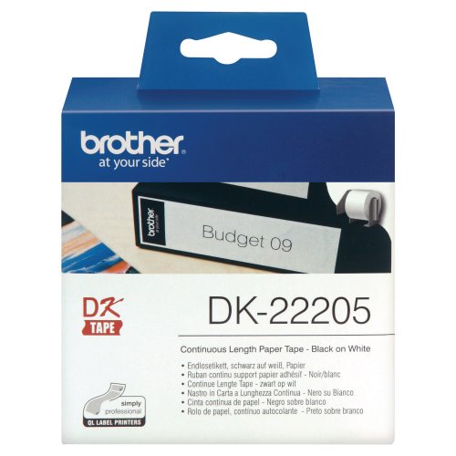 Tarrarulla Brother dk-22205 62mm x 30,48m jatkuva, hinta 18,52€