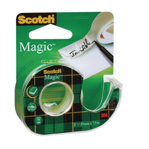 Teippi Scotch® 105 katkojalla 19mm x 7,5m, hinta 2,30€