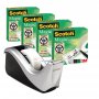 Teippi Scotch® 810 magic™ ja c60 teline hopea 4kpl