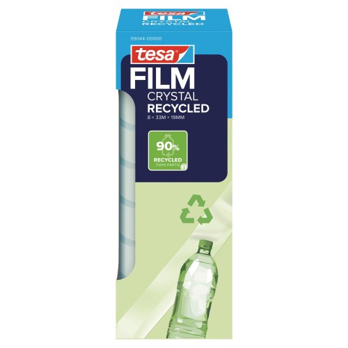 Teippi Tesafilm eco premium 19 mm x 33 m, kirkas 8kpl, hinta 23,62€