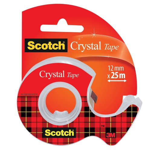 Yleisteippi Scotch® 6-1210d 12mm x 10m katkojalla kirkas, hinta 1,86€